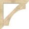 Ekena Millwork Westlake Slat Rough Sawn Bracket w/ Offset Brace, Douglas Fir, 6"W x 36"D x 36"H BKT0604X36X36WTL06RDF - alternate 4